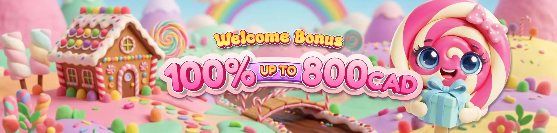 Welcome offer banner