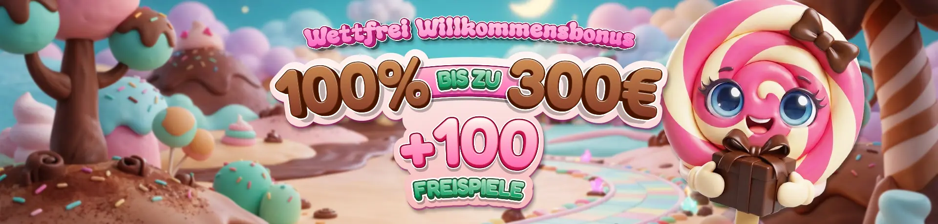 Banner des Willkommensangebots