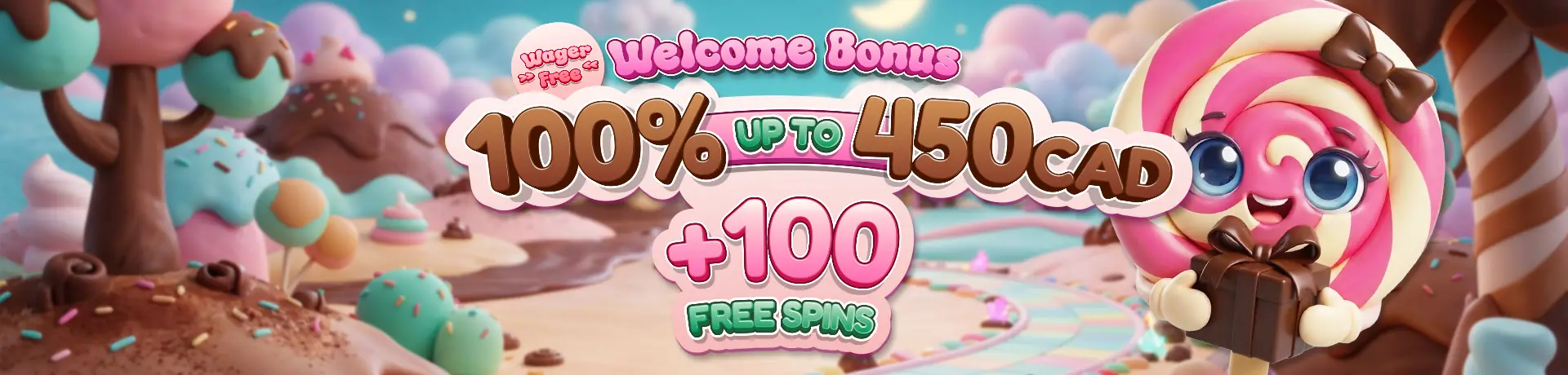 Welcome offer banner