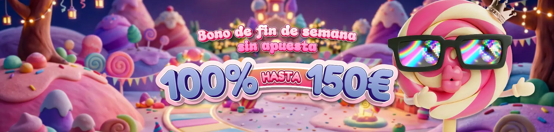 Banner de la oferta de bienvenida