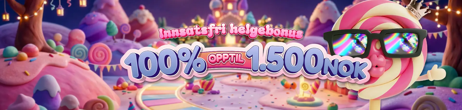 Banner for velkomsttilbudet