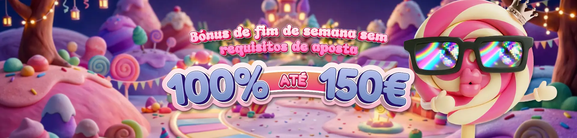 Banner da oferta de boas-vindas